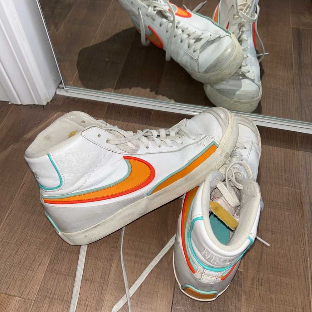 Multicolor Nike Blazers